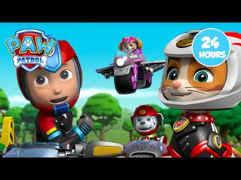 LIVE PAW PATROL & FRIENDS 🔴 24/7 Live stream Motocycle Special