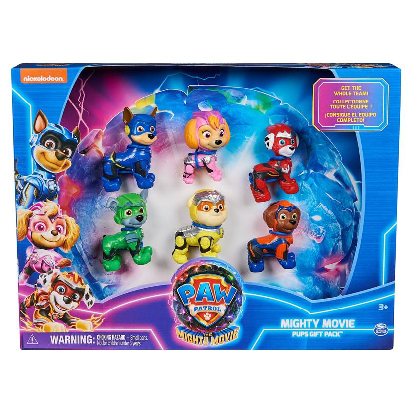 PAW Patrol: The Mighty Movie, Toy Figures Gift Pack, with 6 Collectible  Action Figures, Kids Toys for Boys and Girls Ages 3 and up
