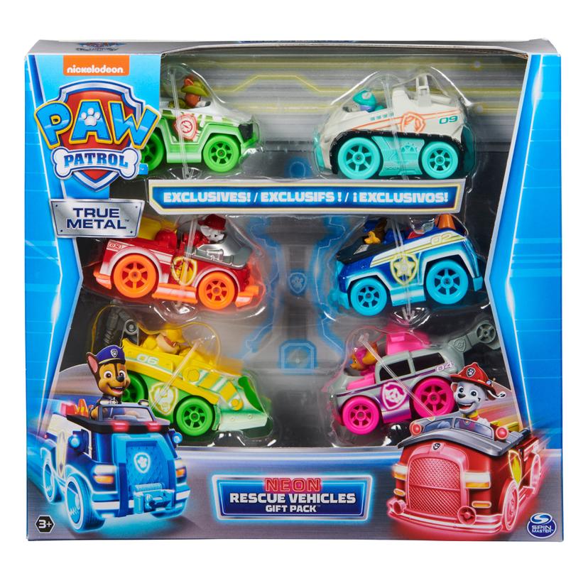  Paw Patrol, True Metal Total City Rescue Movie Track Set with  Exclusive Marshall Vehicle, 1:55 Scale, Kids Toys for Ages 3 and up : Toys  & Games