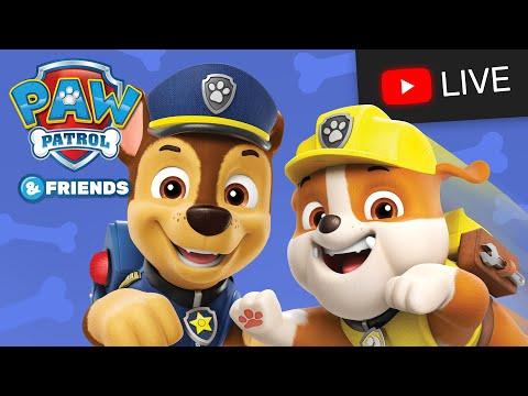 🔴 PAW Patrol Pups Rescue Adventure Bay! Cartoons for Kids Live Stream