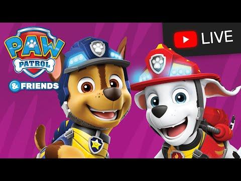 🔴 PAW Patrol Dino Rescue and more Dino Wilds Episodes Live Stream! | Cartoons for Kids
